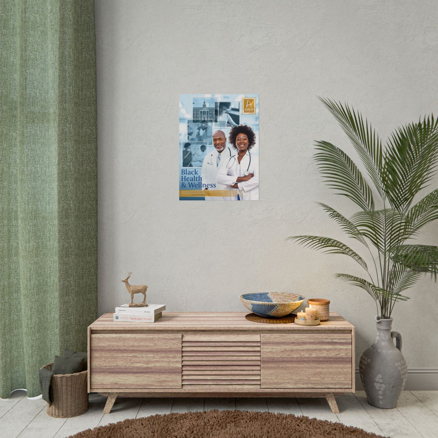 Black Health and Wellness Poster - 2022 Theme