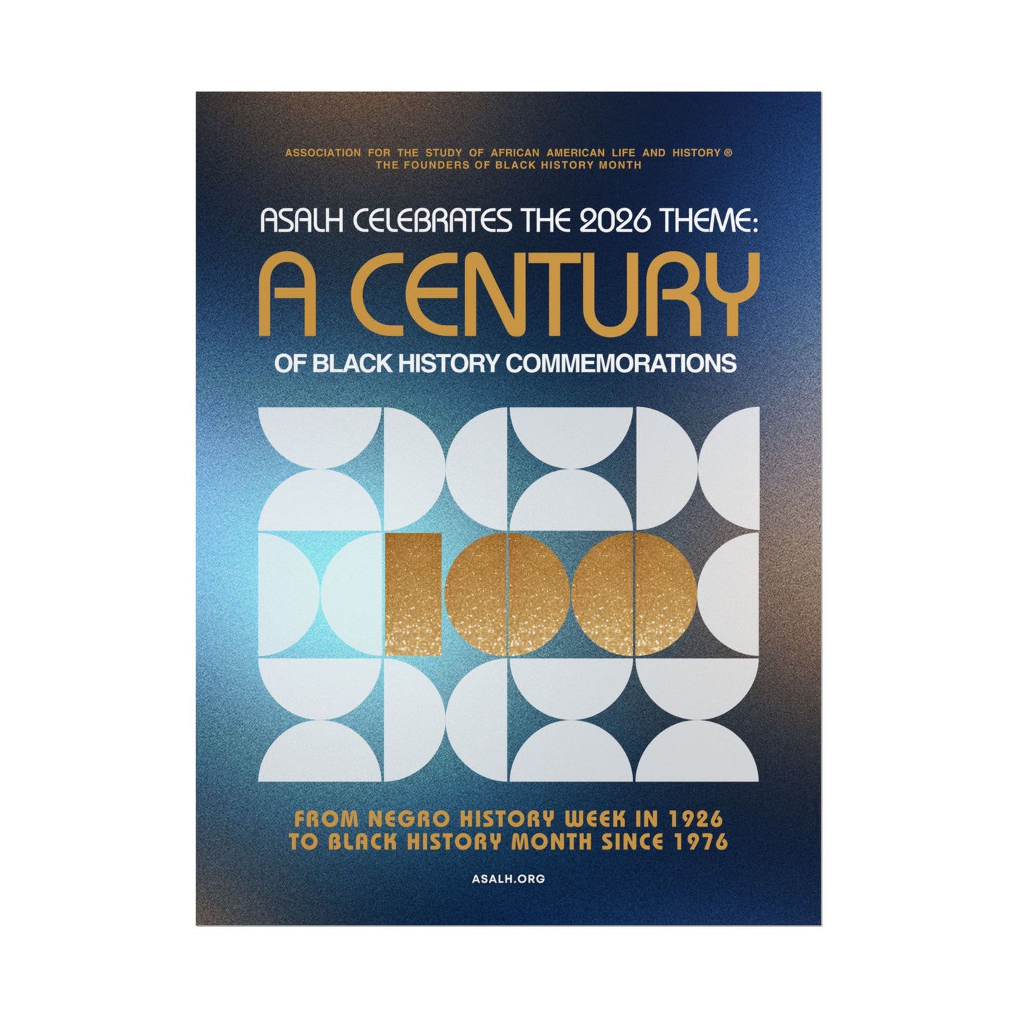 A Century of Black History Commemorations Poster