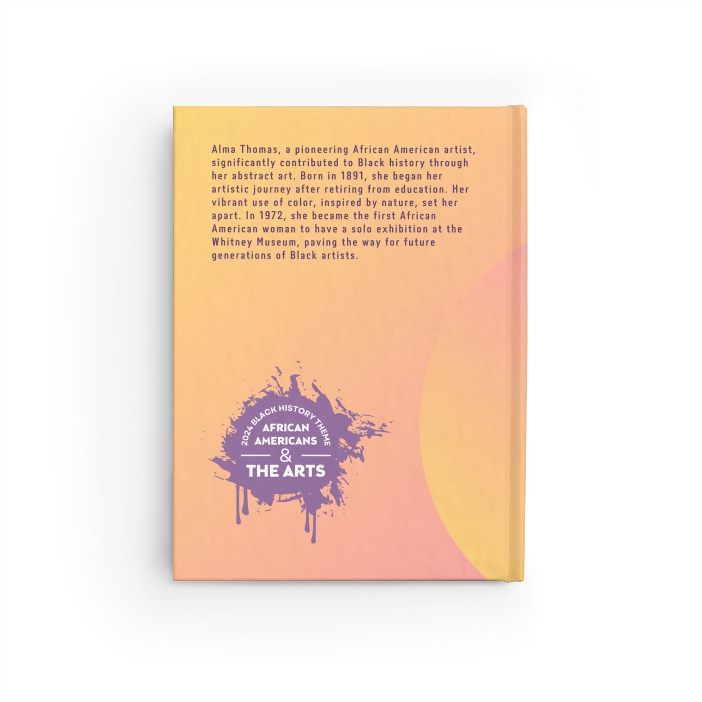 Alma Thomas - Artist's Series Sketchbook