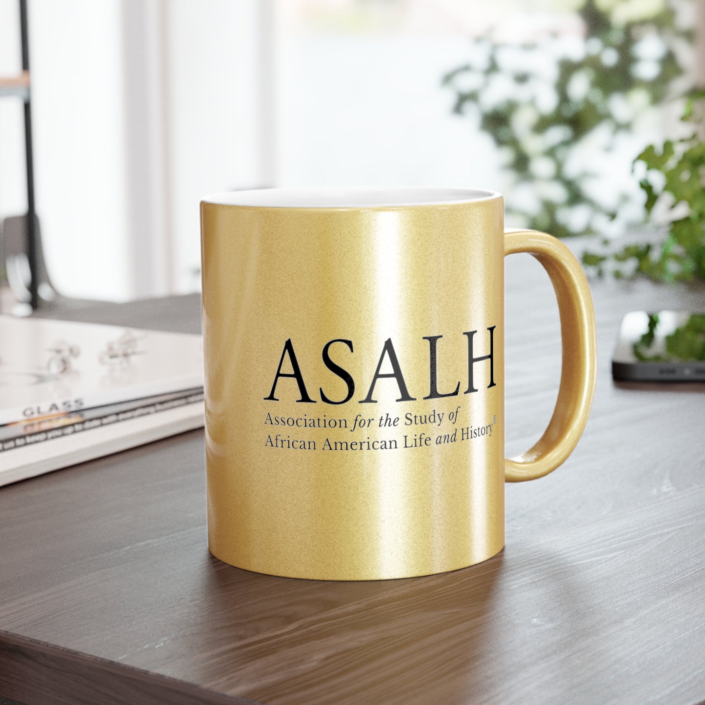 ASALH Metallic Mug
