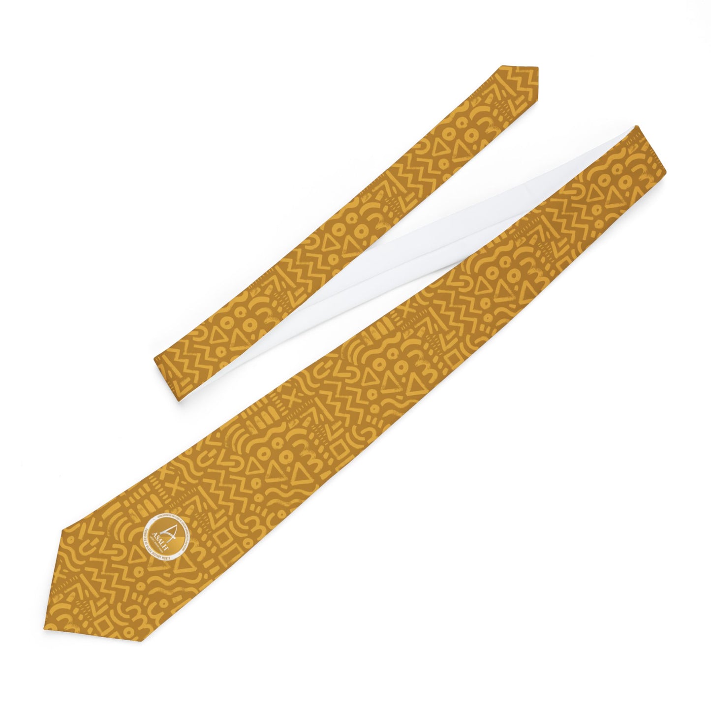 ASALH Gold Necktie