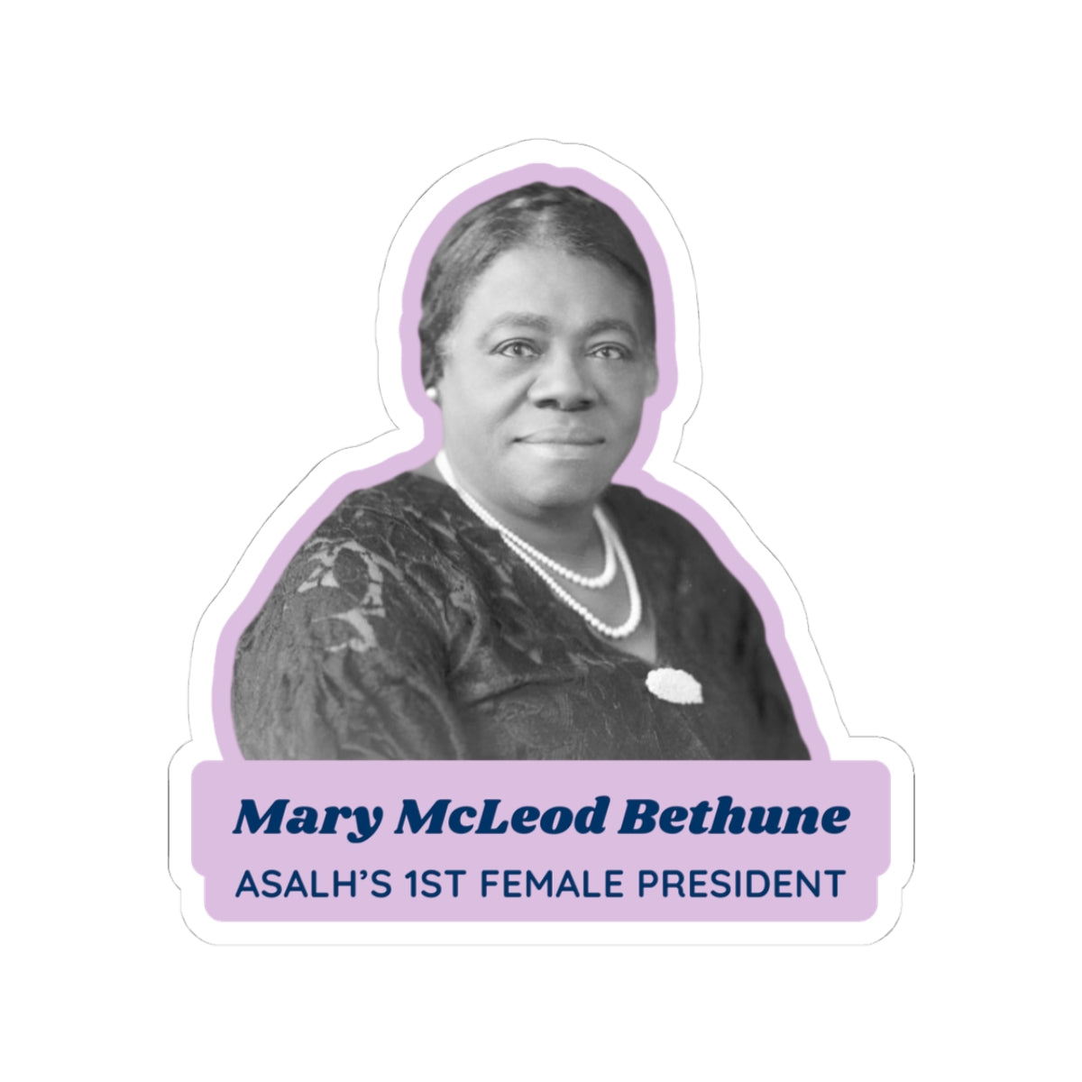 Labor Icon Sticker - Mary McLeod Bethune