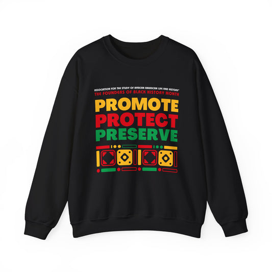 Promote Protect Preserve Crewneck Sweatshirt