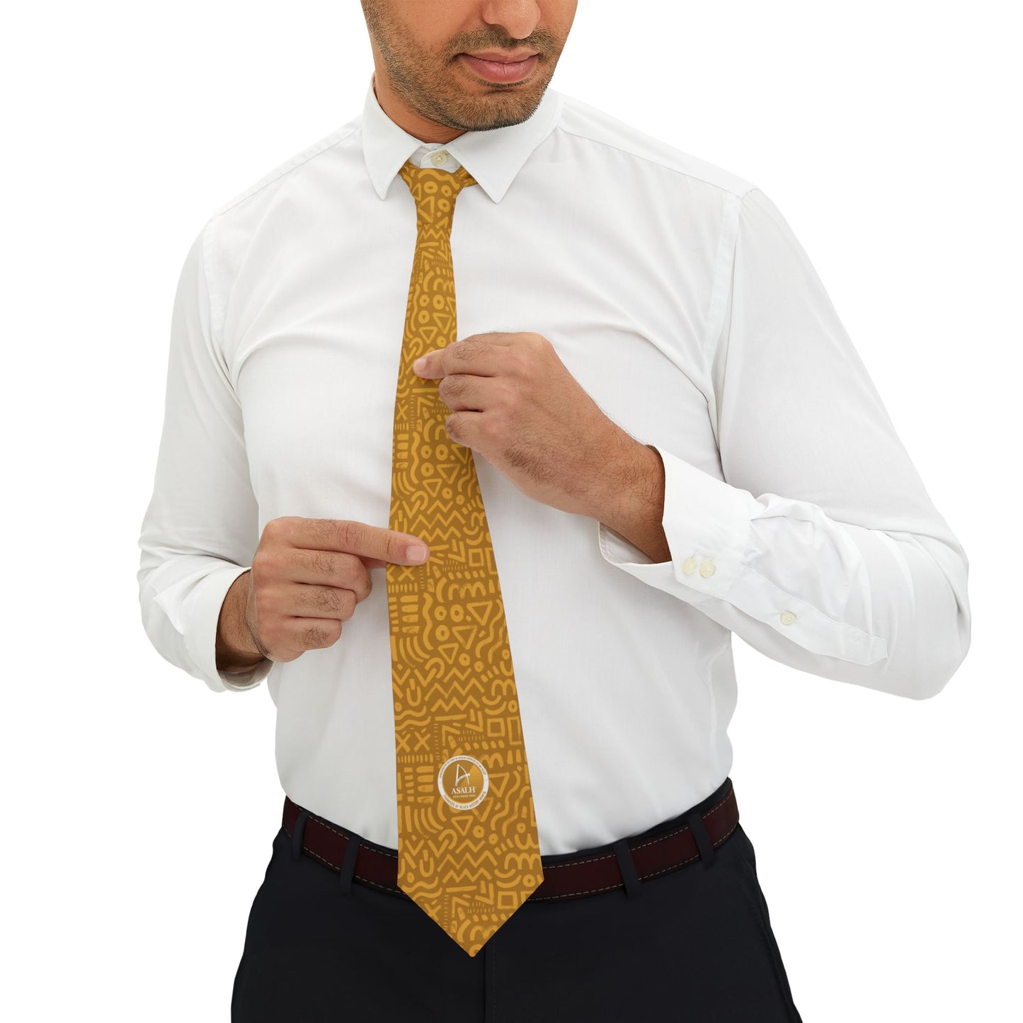 ASALH Gold Necktie