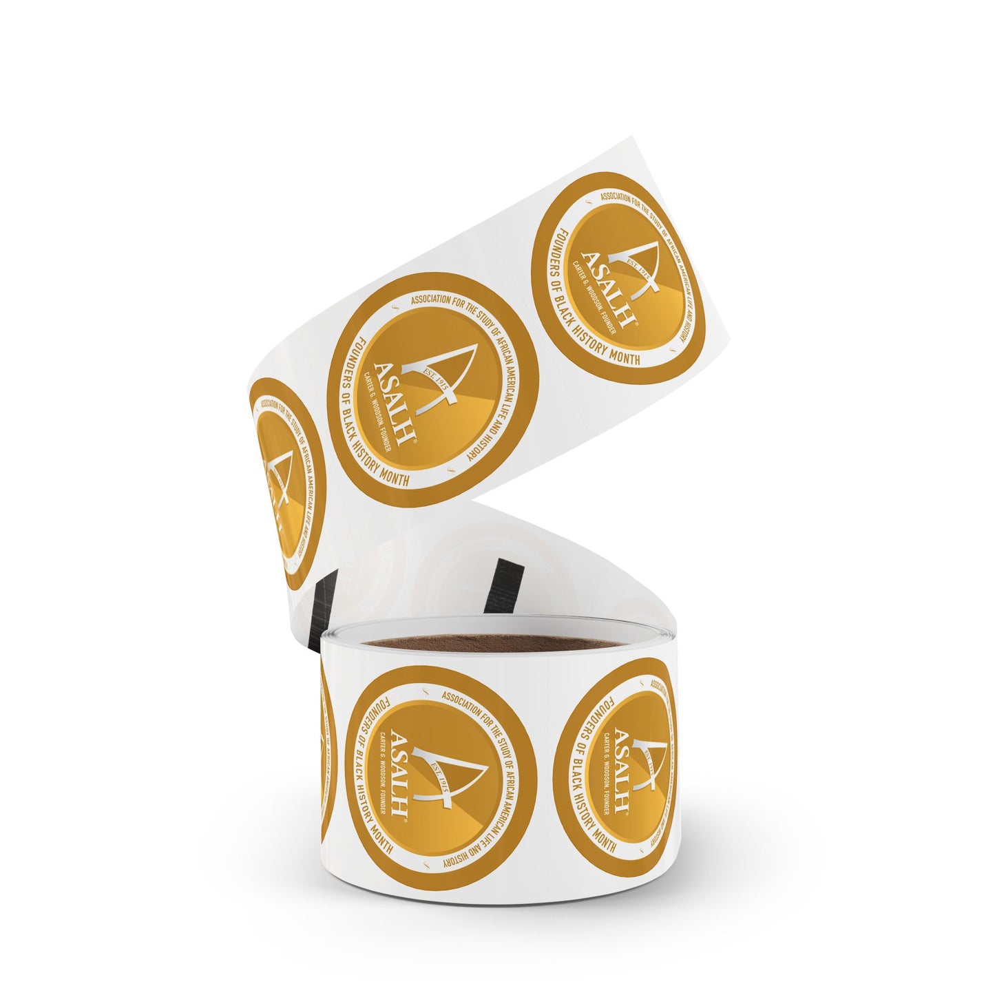 ASALH Logo Sticker Roll