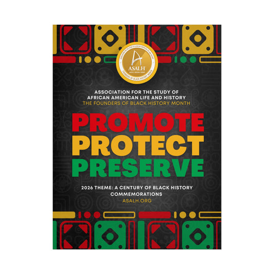 Promote, Protect, Preserve Black History Month Poster