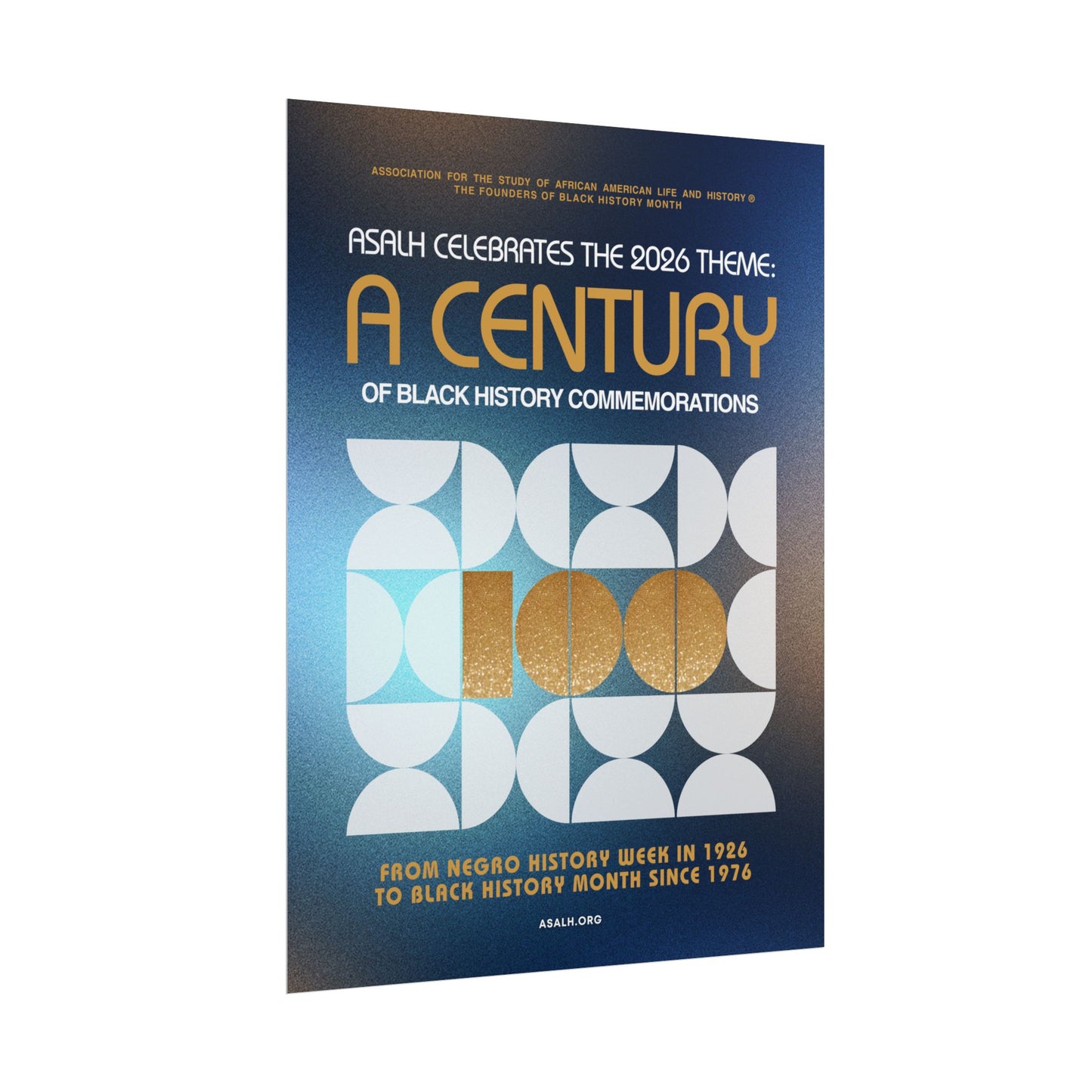 A Century of Black History Commemorations Poster