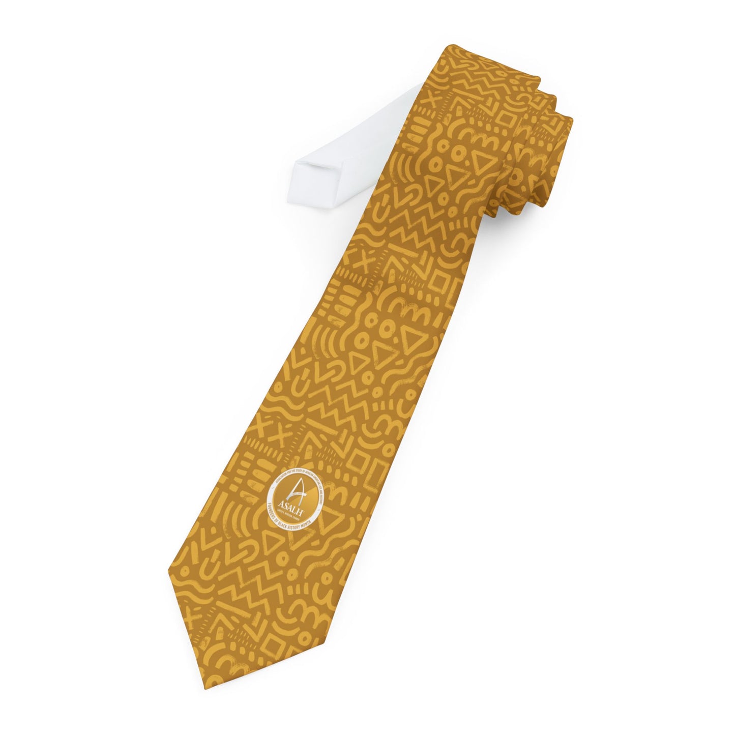 ASALH Gold Necktie