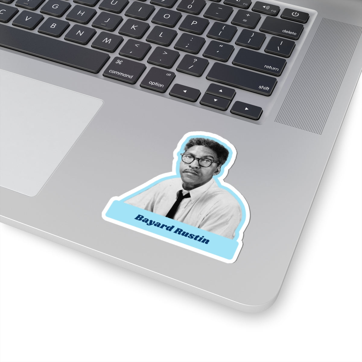 Labor Icon Sticker - Bayard Rustin