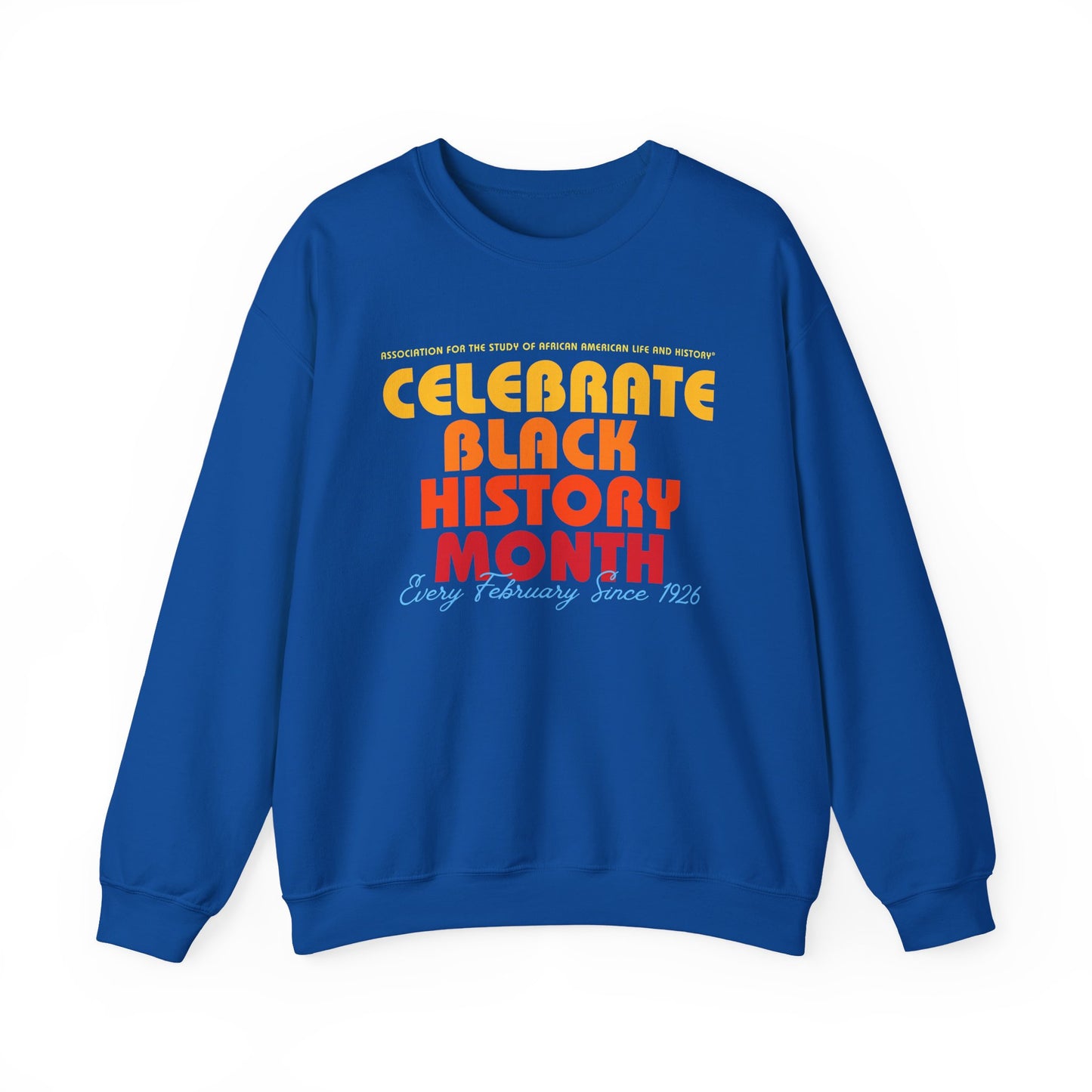 Celebrate Black History Month Crewneck Sweatshirt