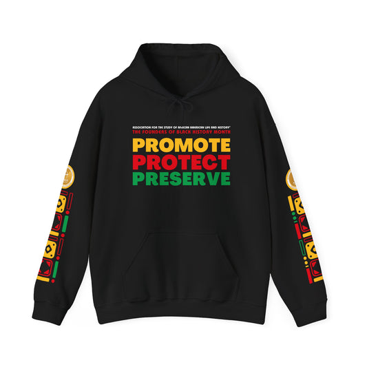 Promote, Protect, Preserve Hoodie