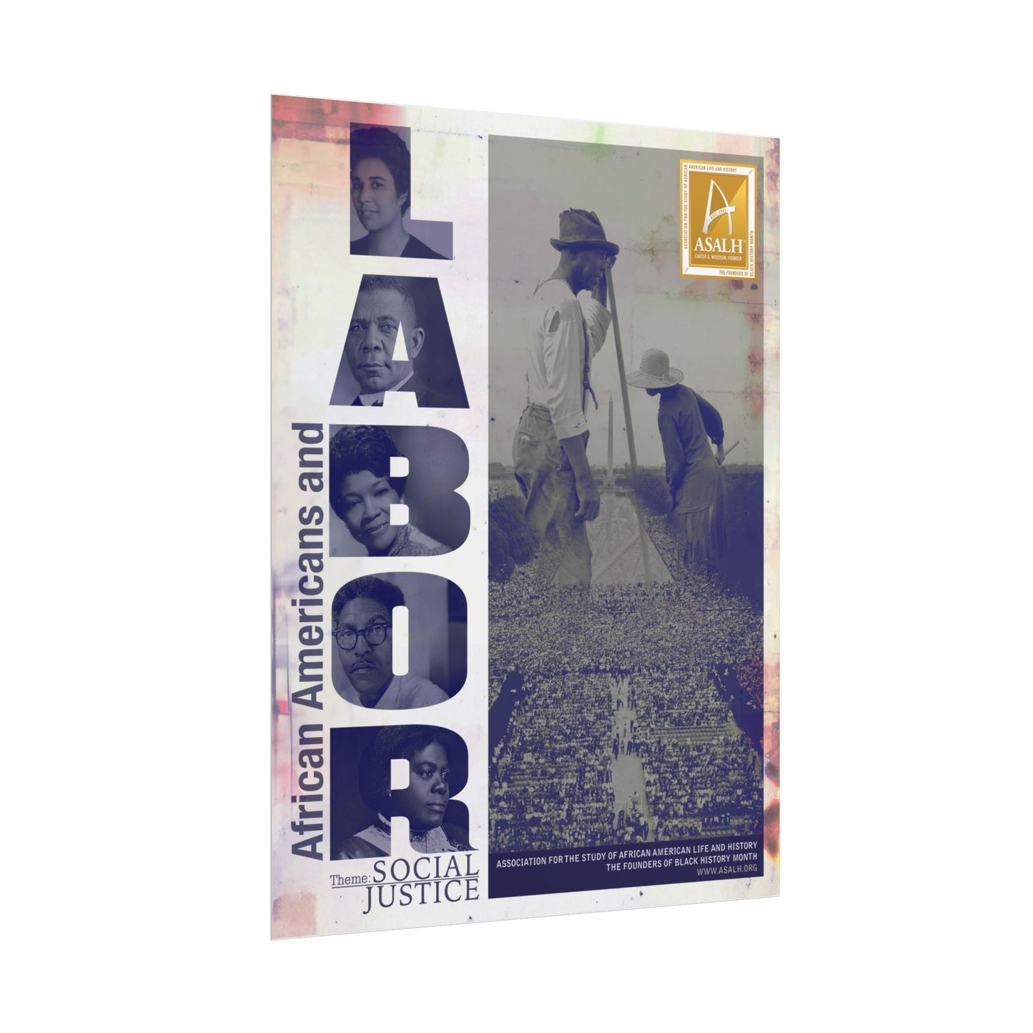 2025 Black History Theme: African Americans and Labor - Social Justice Poster