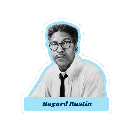 Labor Icon Sticker - Bayard Rustin