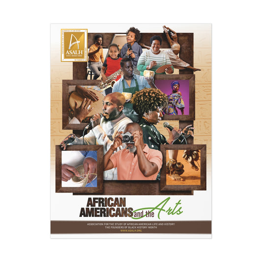 2024 Black History Theme Poster - African Americans and the Arts