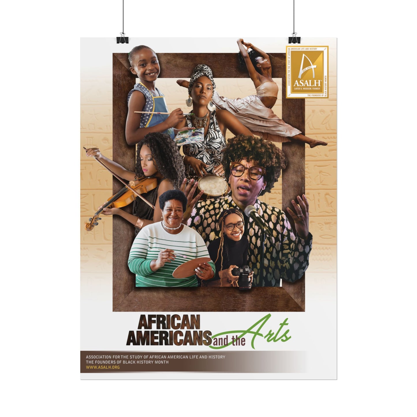 African Americans and the Arts HERstory Poster - 2024 Theme