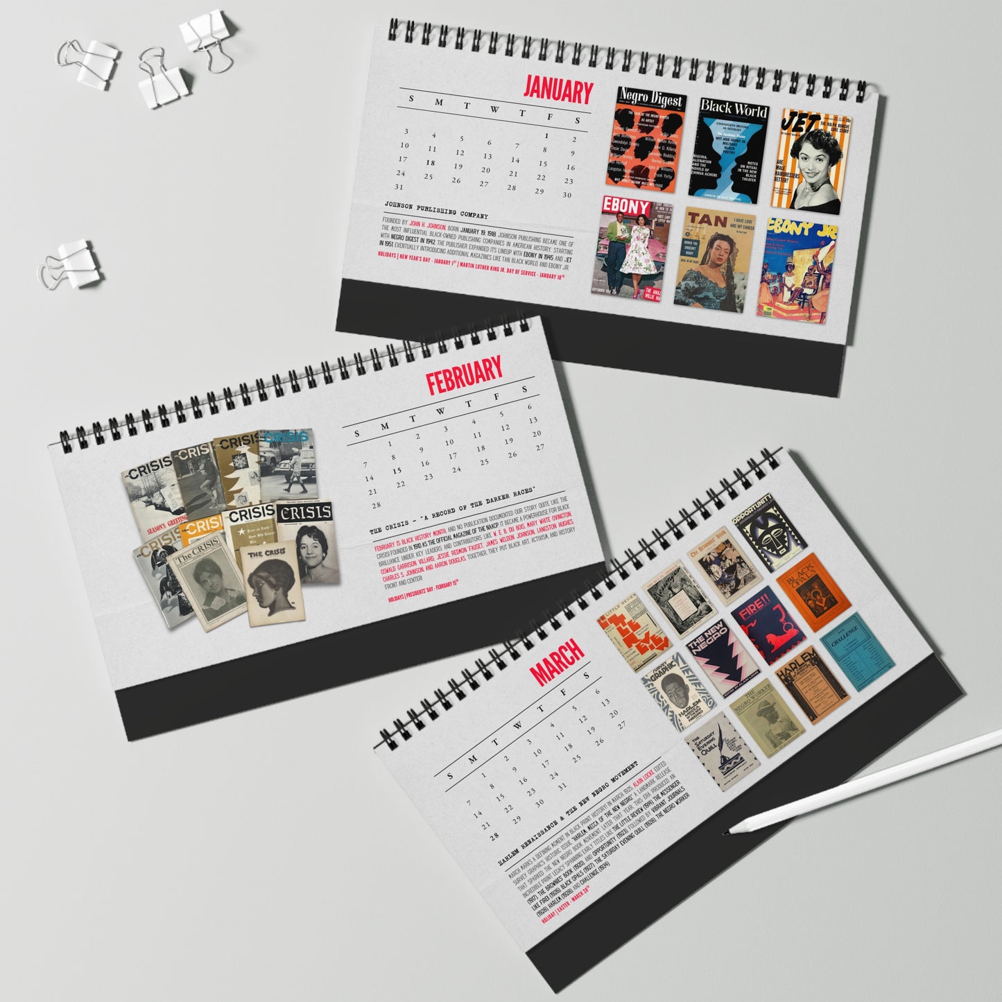 2027 Calendar - From black print culture to digital blackness
