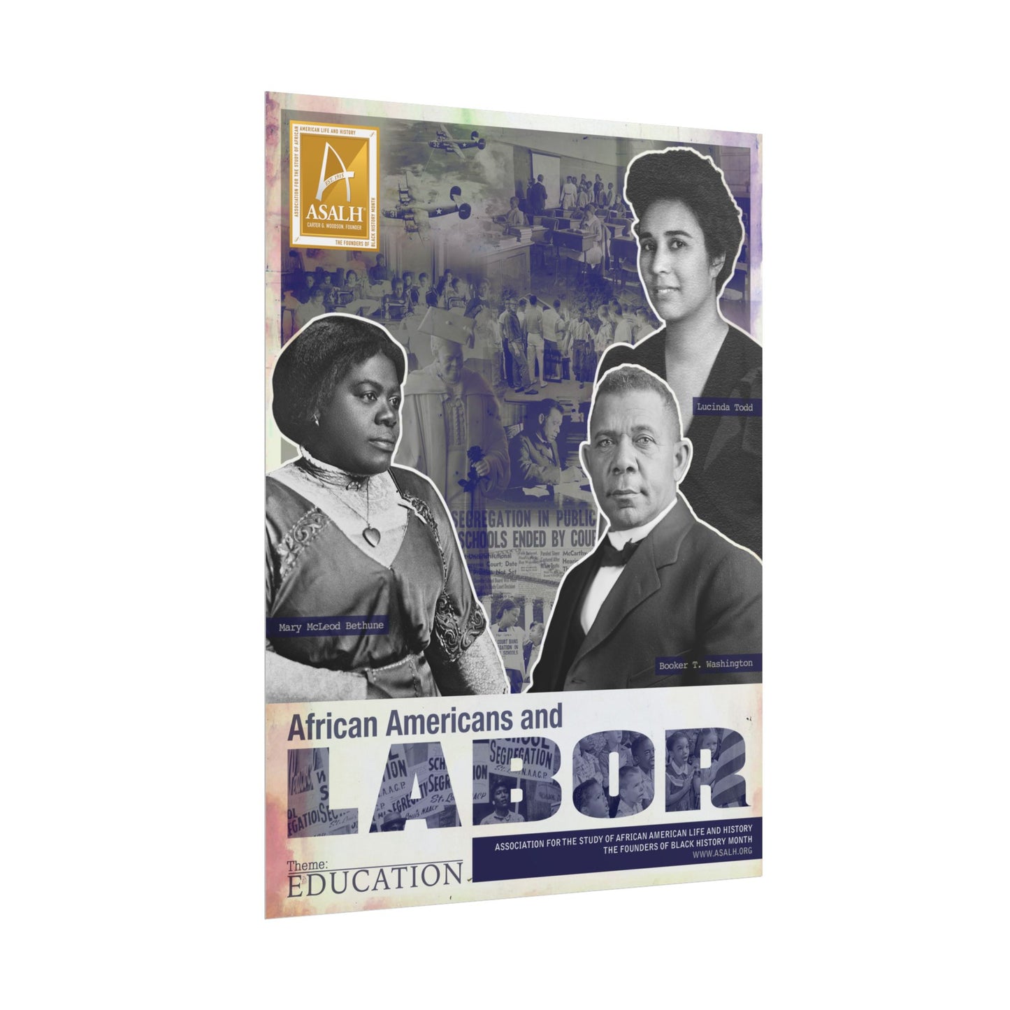 2025 Black History Theme: African Americans and Labor Education Poster