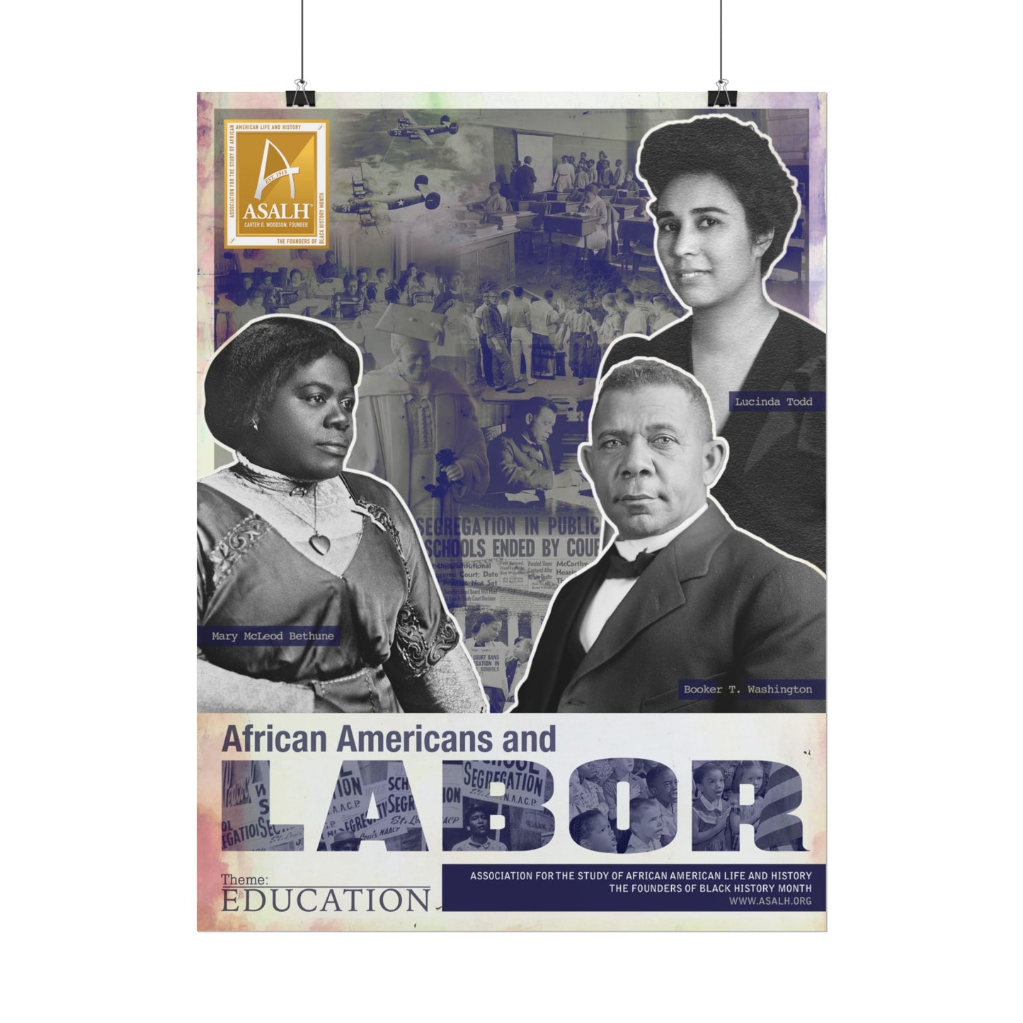 2025 Black History Theme: African Americans and Labor Education Poster