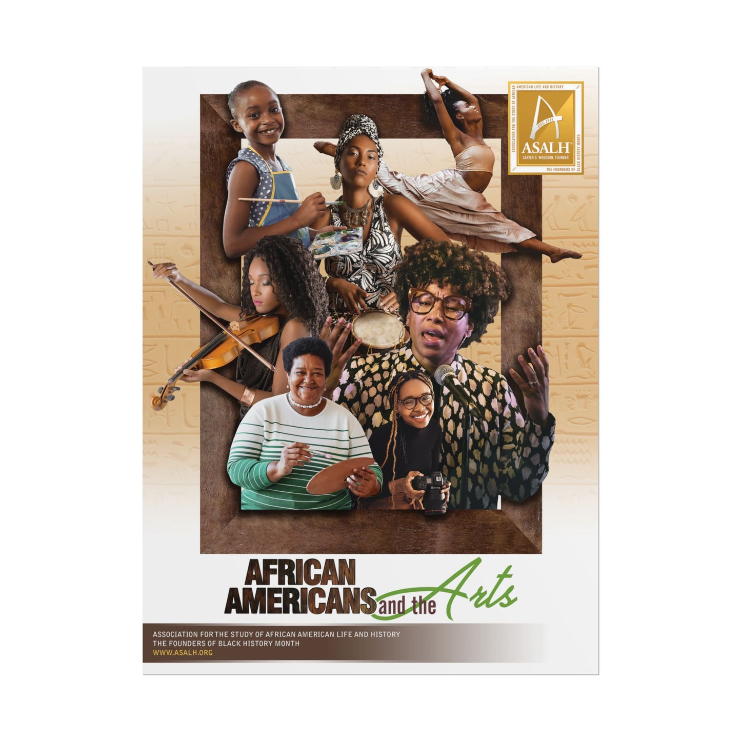 African Americans and the Arts HERstory Poster - 2024 Theme