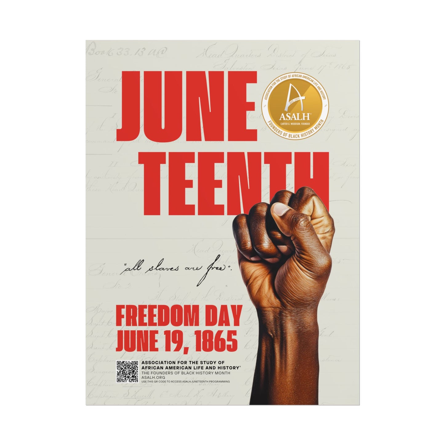 Juneteenth Poster