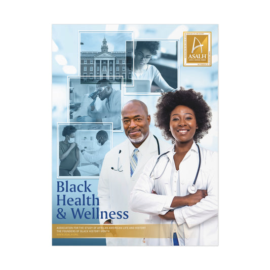 Black Health and Wellness Poster