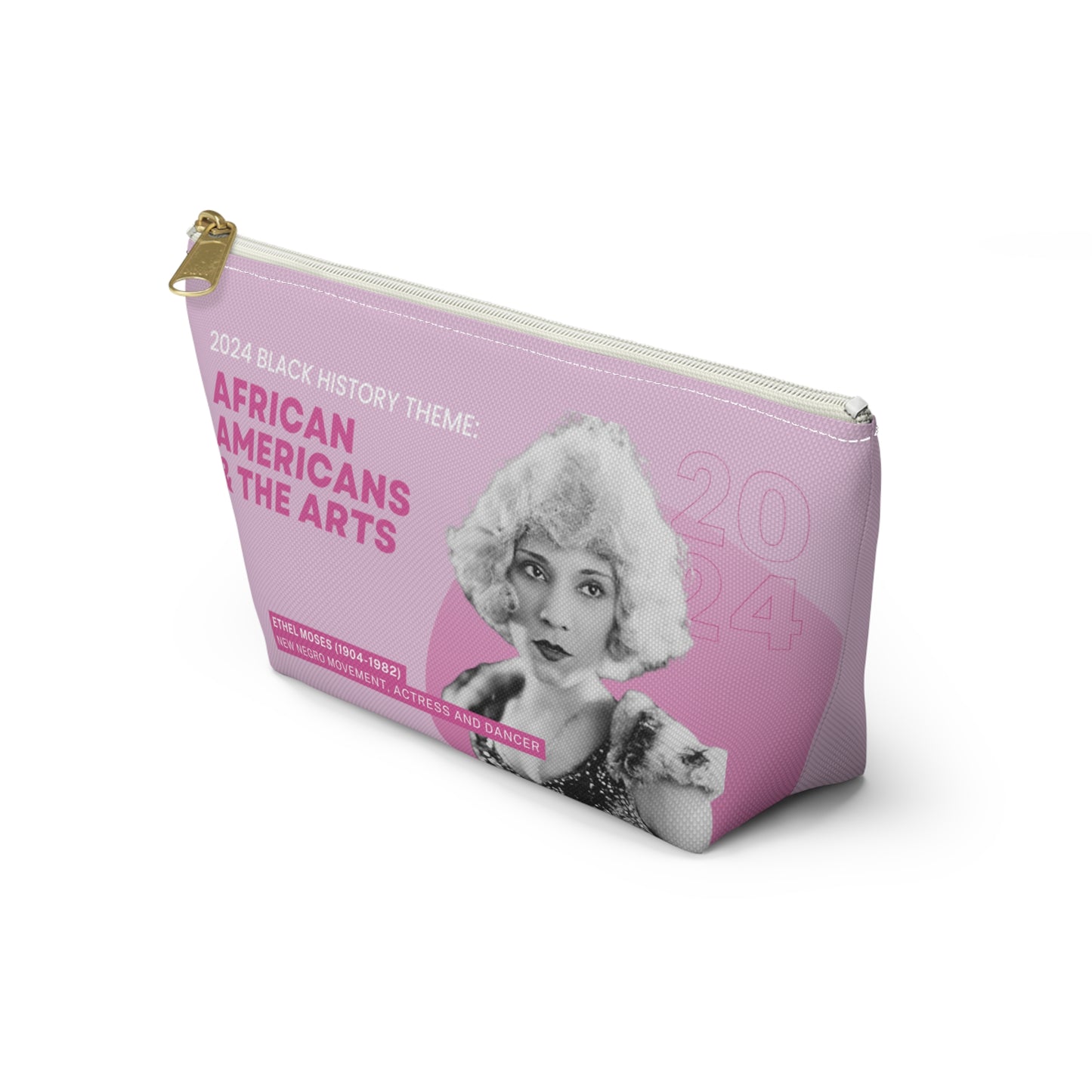 Pink Pencil Pouch - Ethel Moses