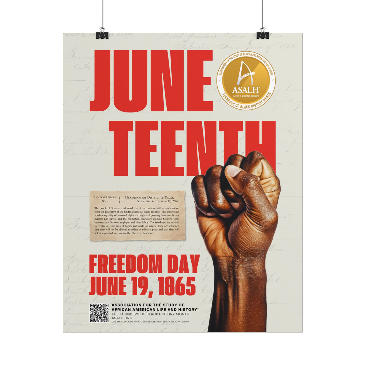 Copy of Juneteenth Poster