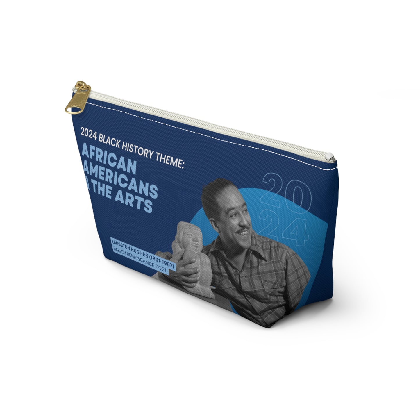 Blue Pencil Pouch - Langston Hughes