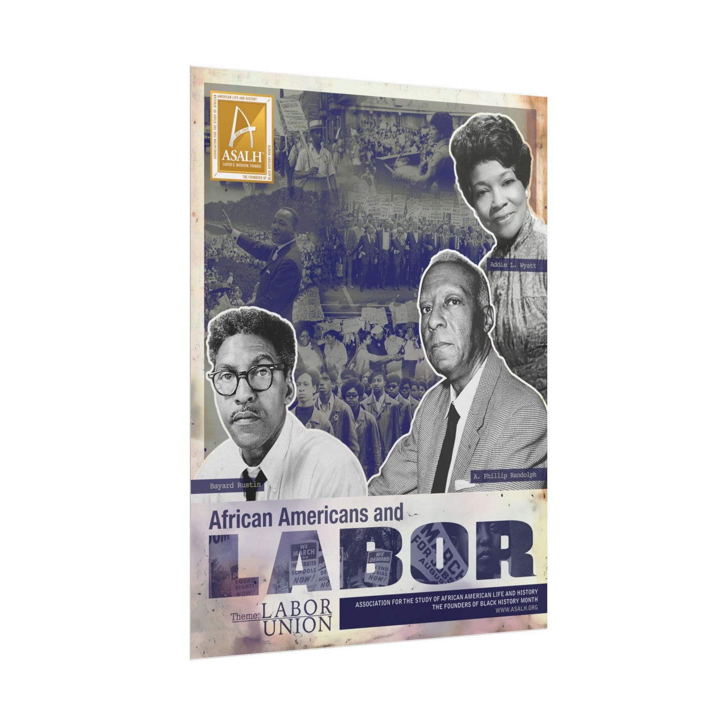 2025 Black History Theme: African Americans and Labor - Labor Union Poster