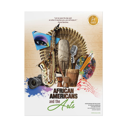 African Americans and the Arts Poster - 2024 Theme