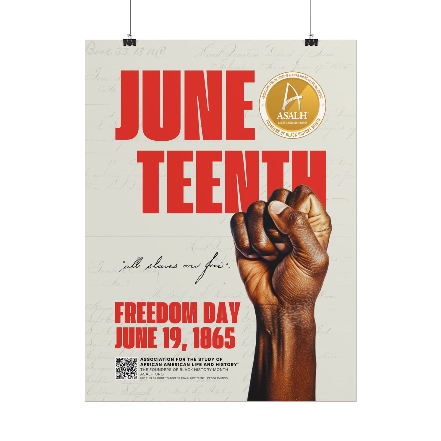Juneteenth Poster