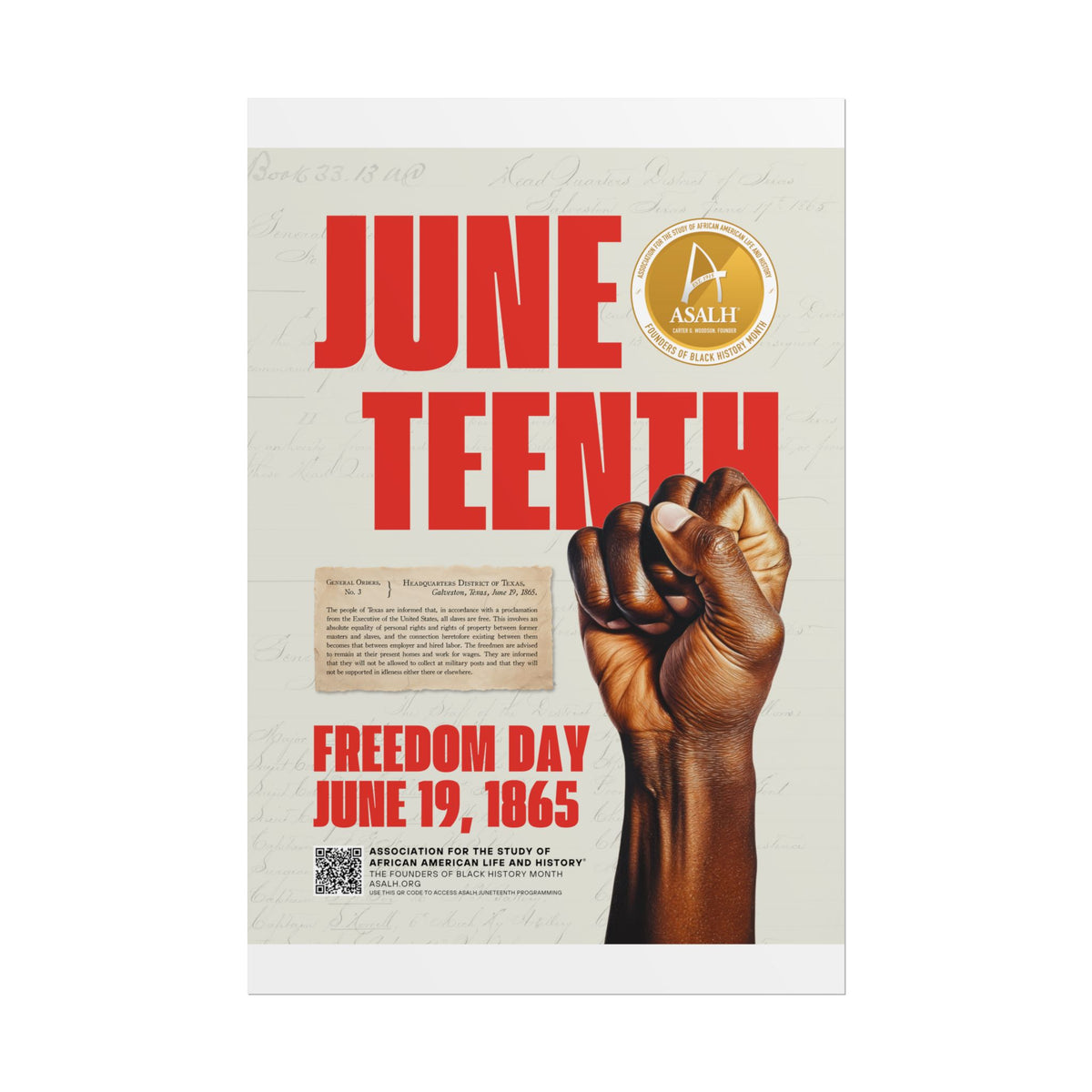 Copy of Juneteenth Poster
