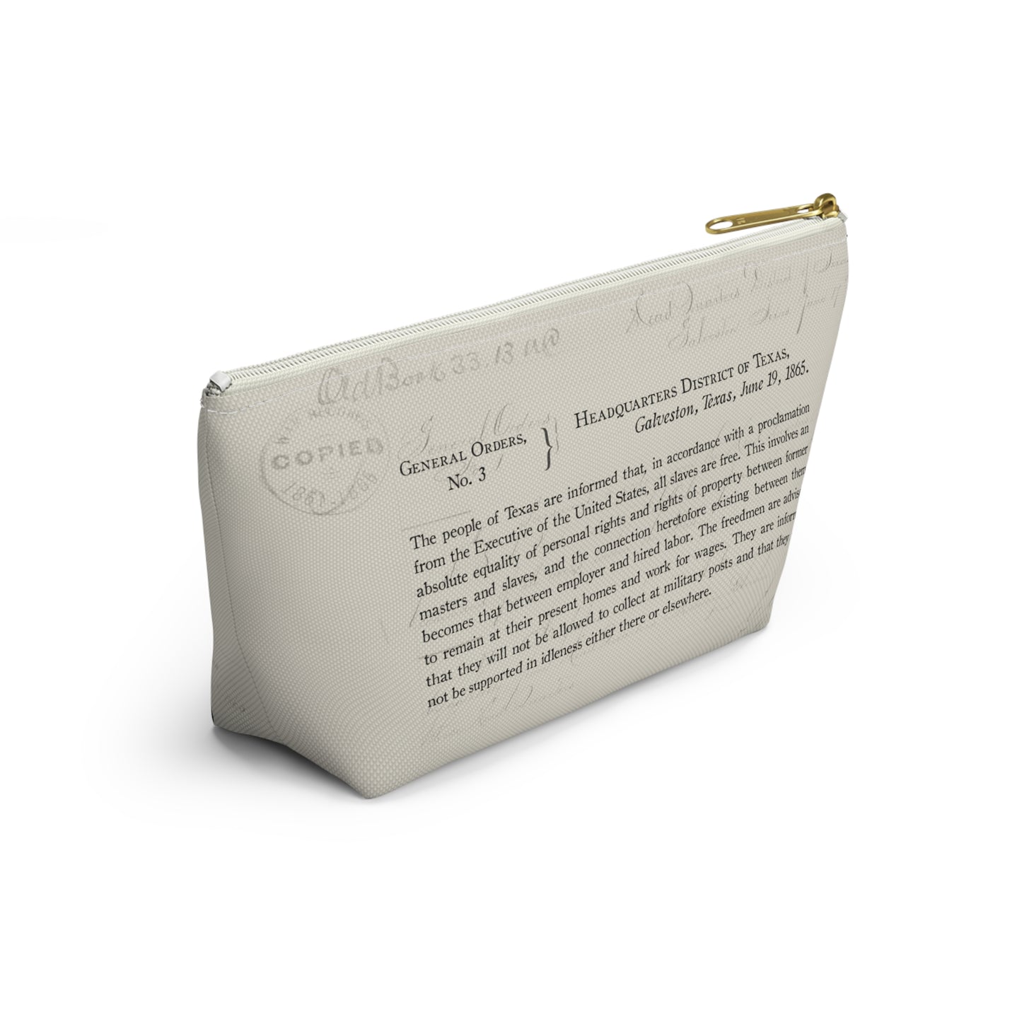 Juneteenth Pencil Pouch