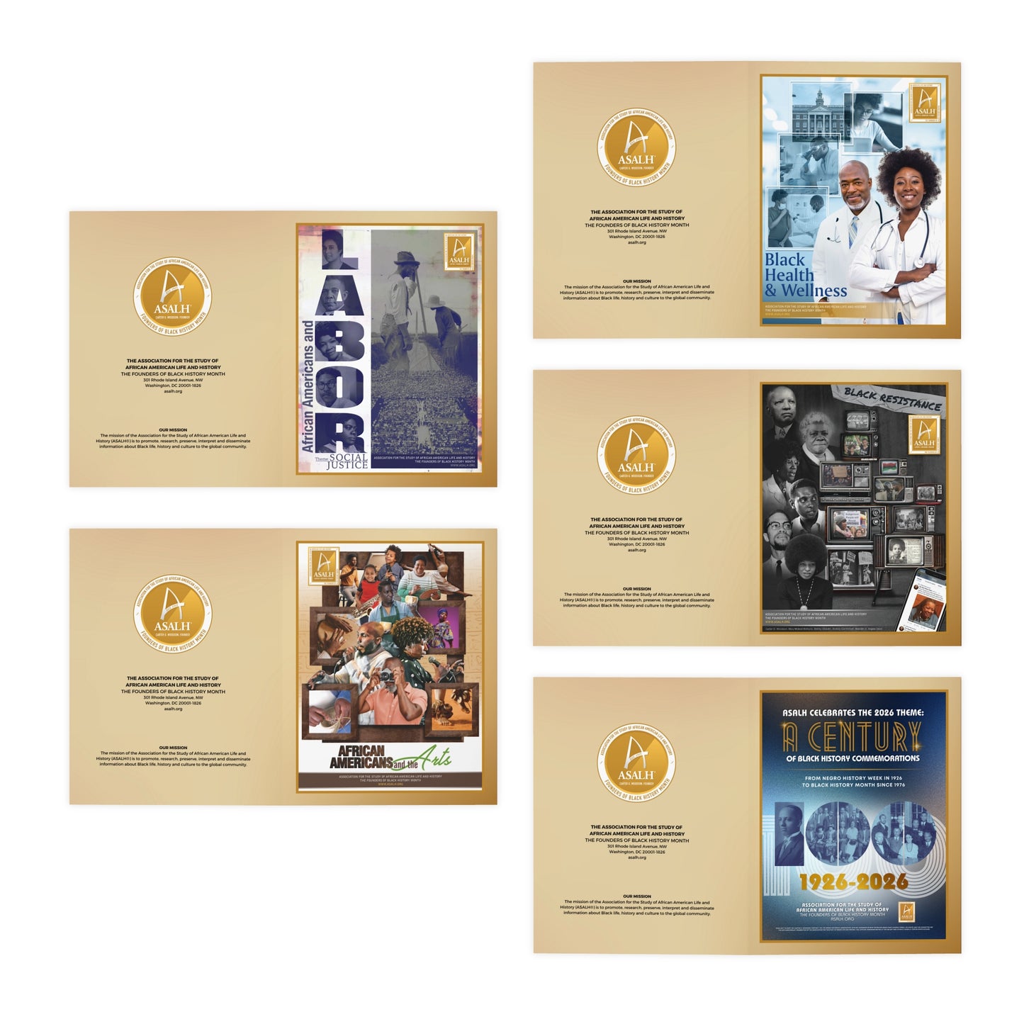 ASALH Greeting Cards (5-Pack)