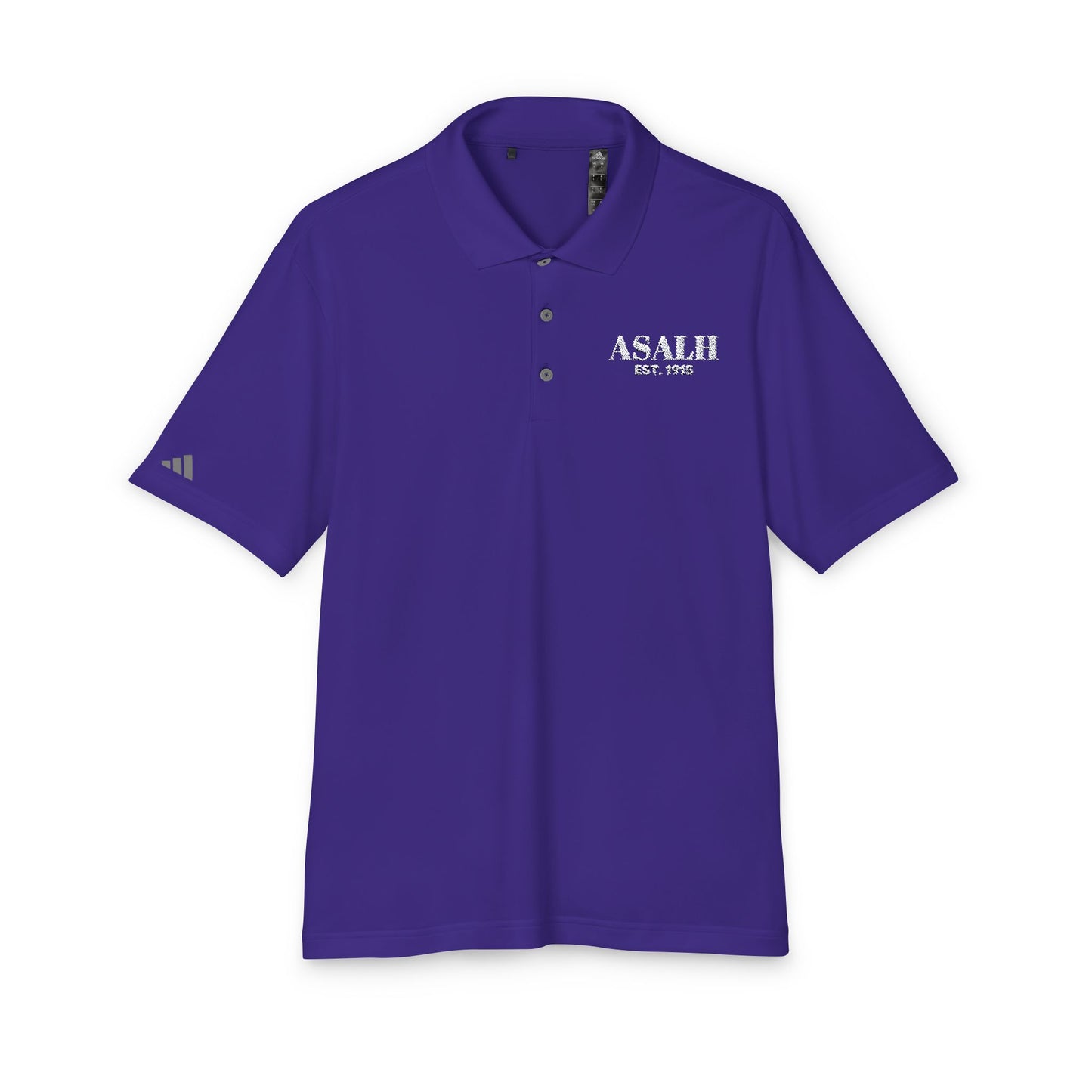 ASALH x adidas Unisex Embroidered Performance Polo