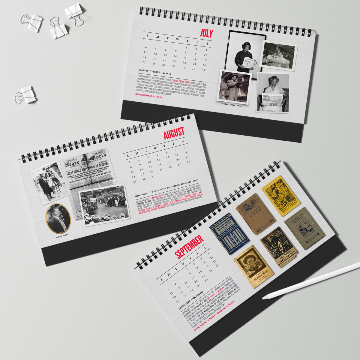 2027 Calendar - From black print culture to digital blackness