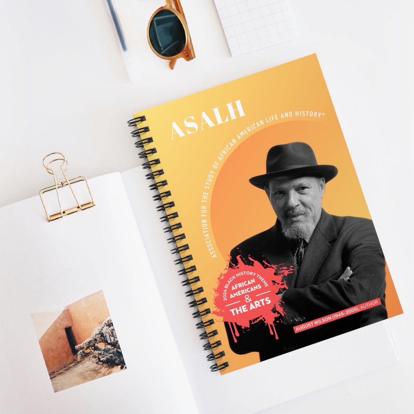 August Wilson - Author's Series Notebook