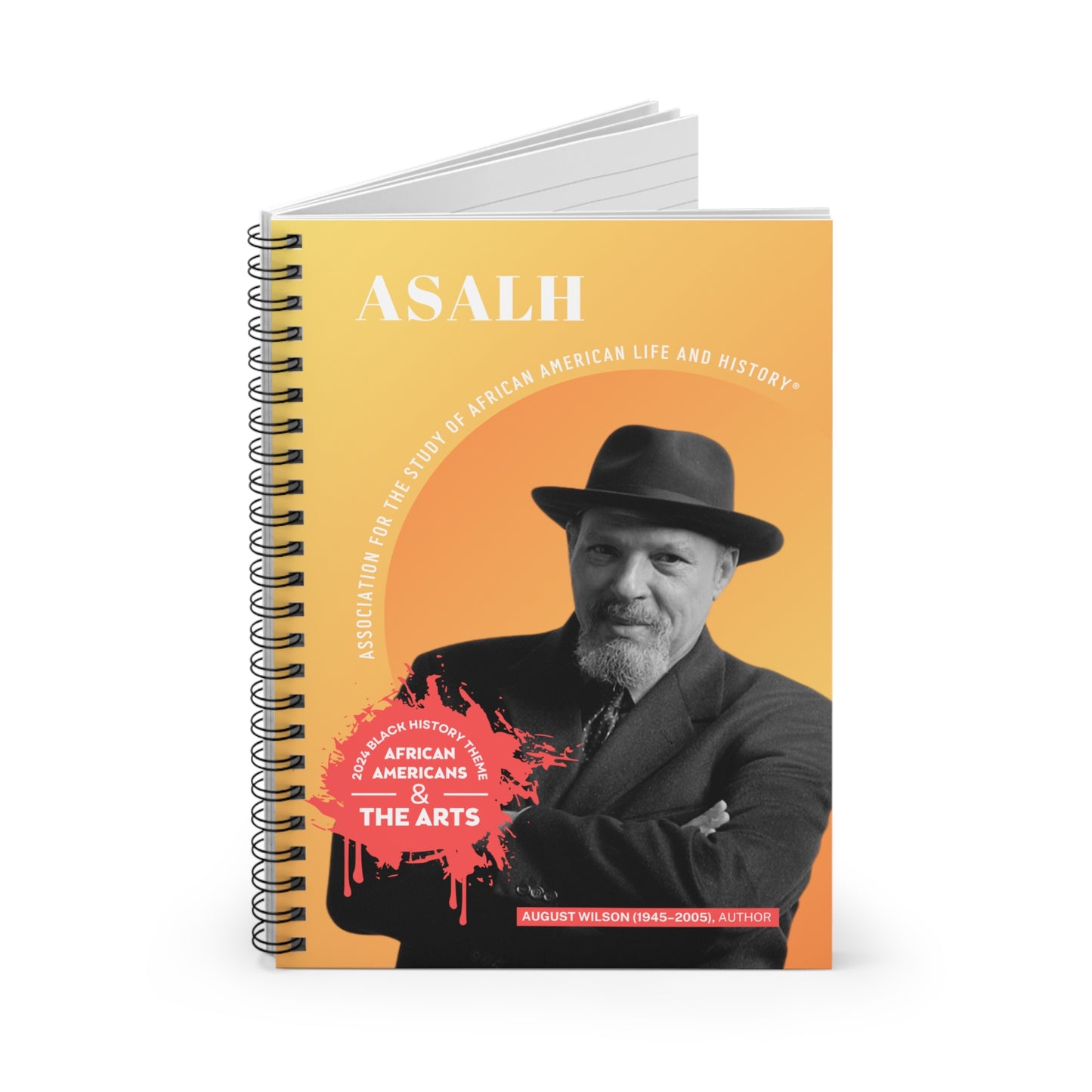 August Wilson - Author's Series Notebook