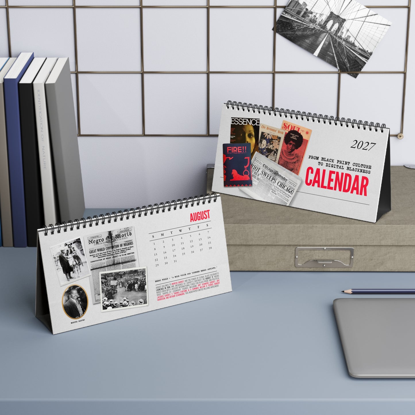2027 Calendar - From black print culture to digital blackness