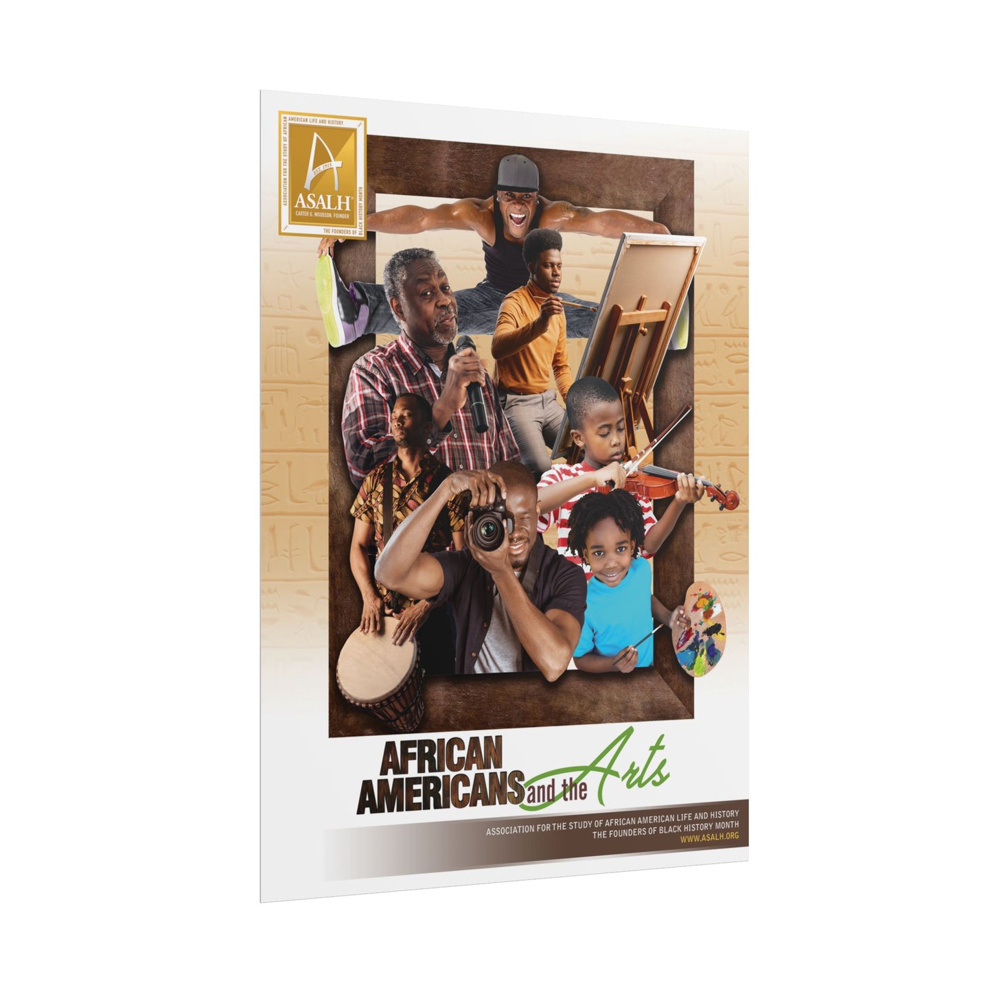 African Americans and the Arts HIStory Poster - 2024 Theme