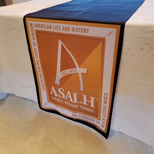 ASALH Logo Table Runner